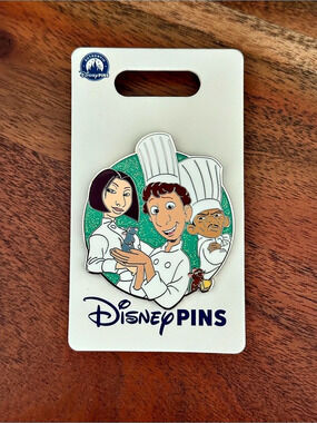 Disney Ratatouille Cast Pin Enamel Pin Card